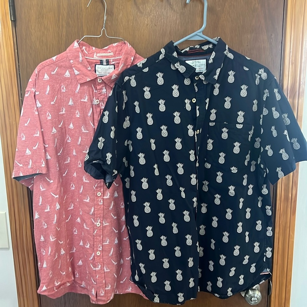 Denim and flower 44 XL slim fit